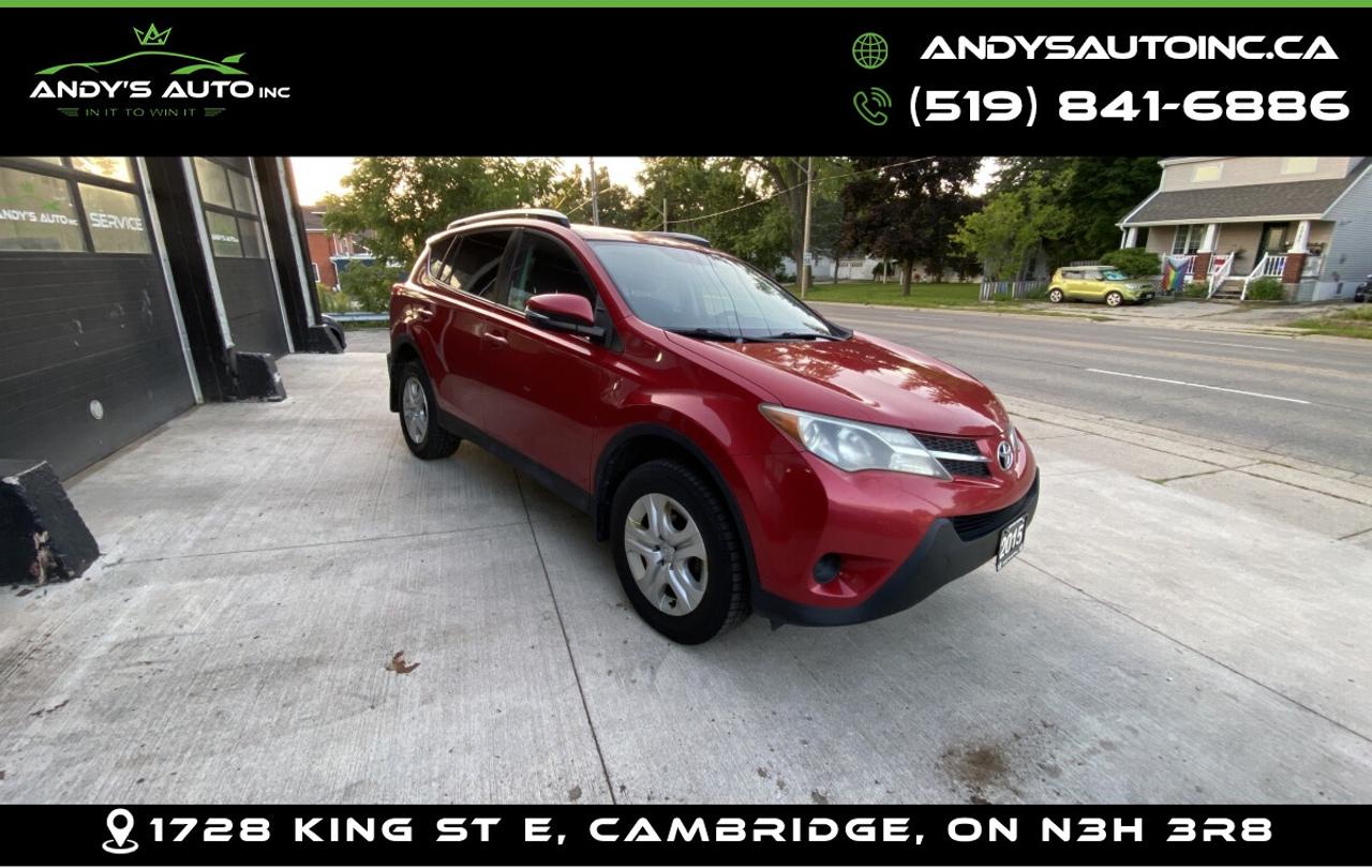 2015 Toyota RAV4 LE AWD ! AUTO ! NO ACCIDENTS ! LE ! AWD ! AUTO ! NO ACCIDENTS ! Photo1