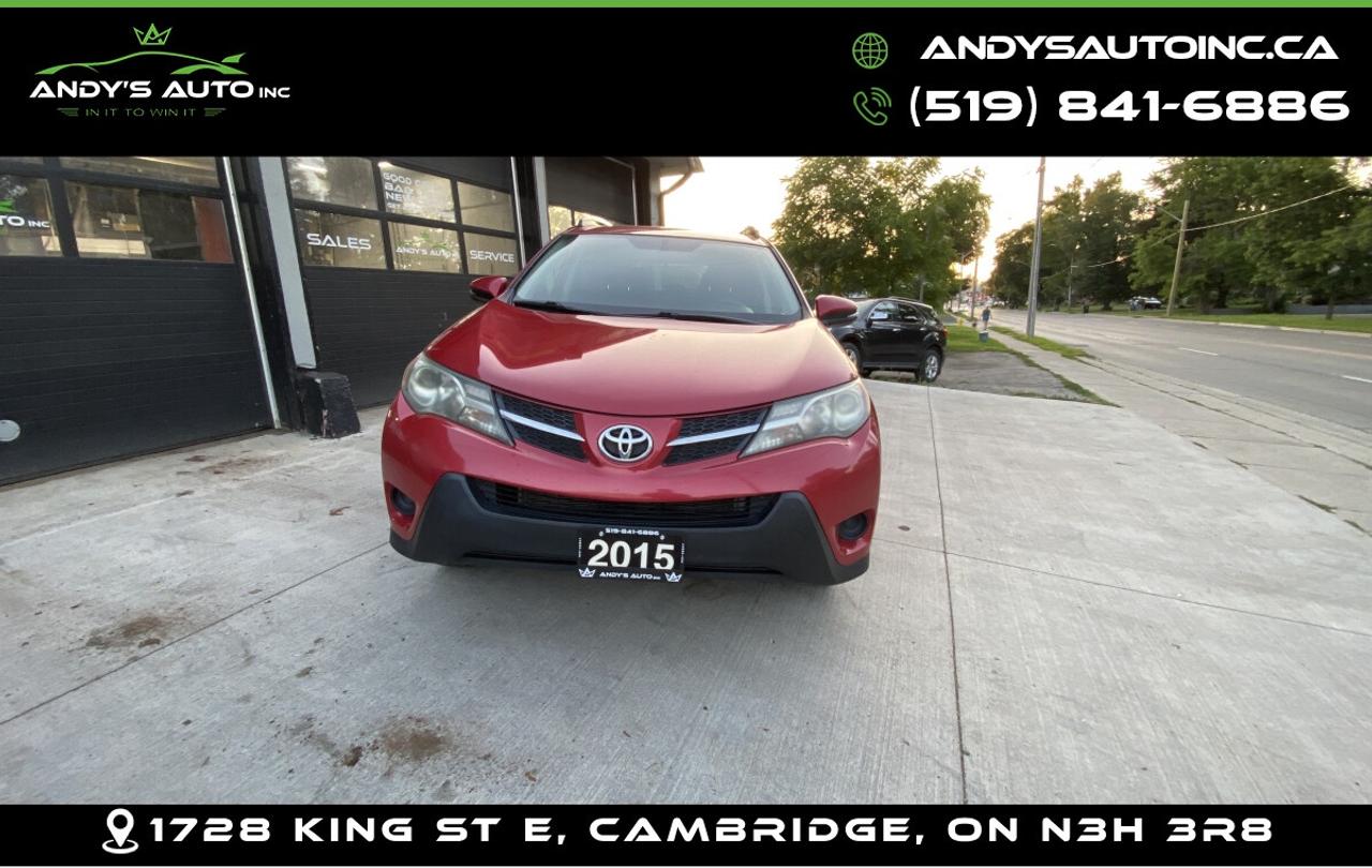 2015 Toyota RAV4 LE AWD ! AUTO ! NO ACCIDENTS ! LE ! AWD ! AUTO ! NO ACCIDENTS ! Photo