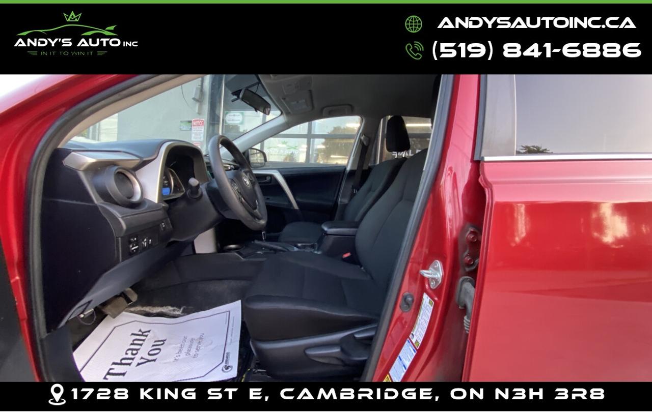 2015 Toyota RAV4 LE AWD ! AUTO ! NO ACCIDENTS ! LE ! AWD ! AUTO ! NO ACCIDENTS ! Photo