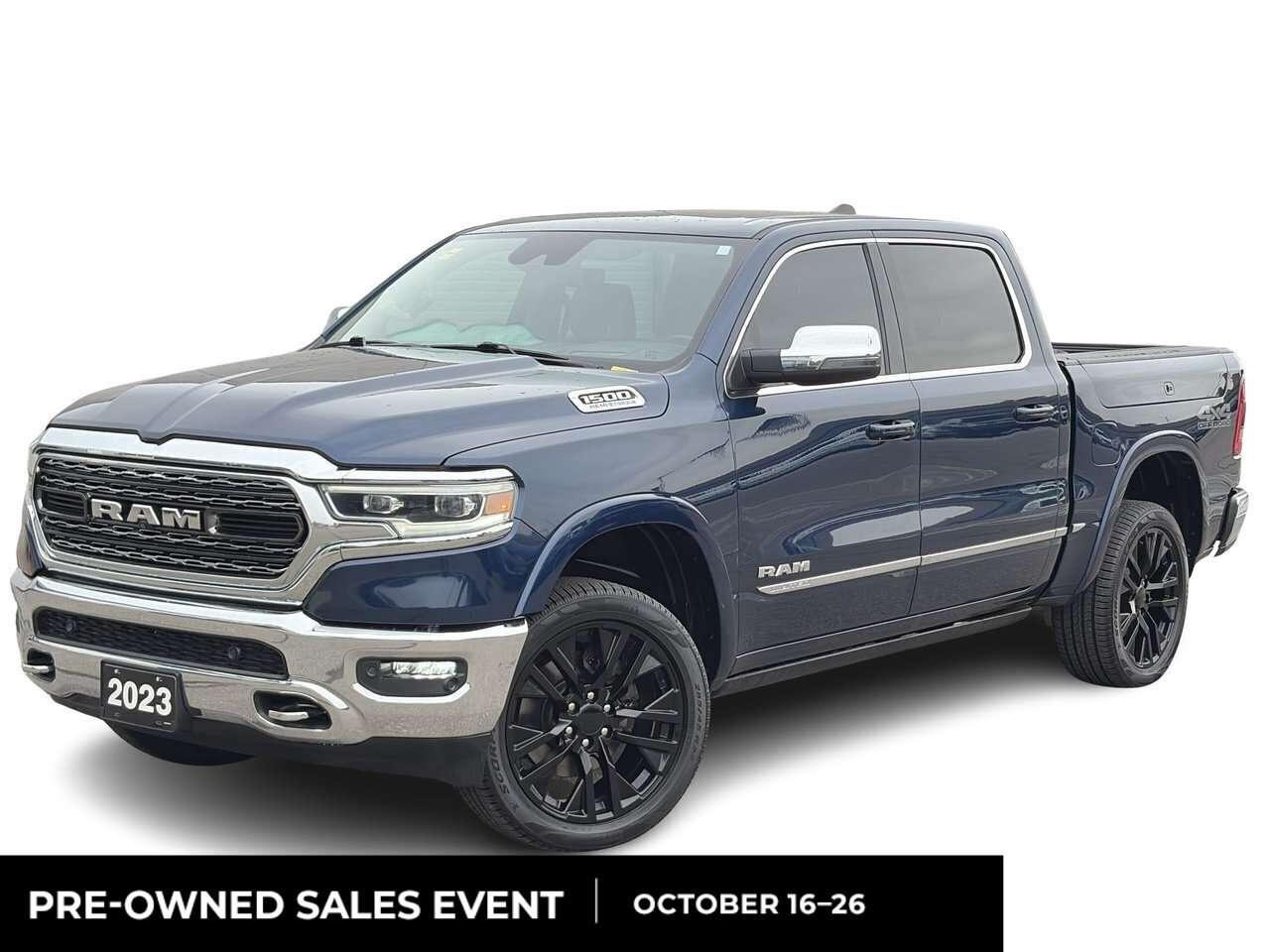 2023 RAM 1500 Limited SWB 2 sets of rims and tires   Harman Kard Photo
