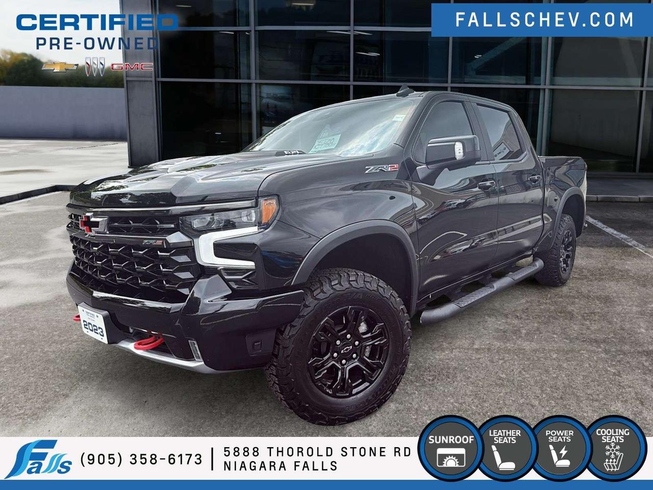2023 Chevrolet Silverado 1500 ZR2 6.2L,SUNROOF,LEATHER,P.SEATS,VENTED SEATS Photo0