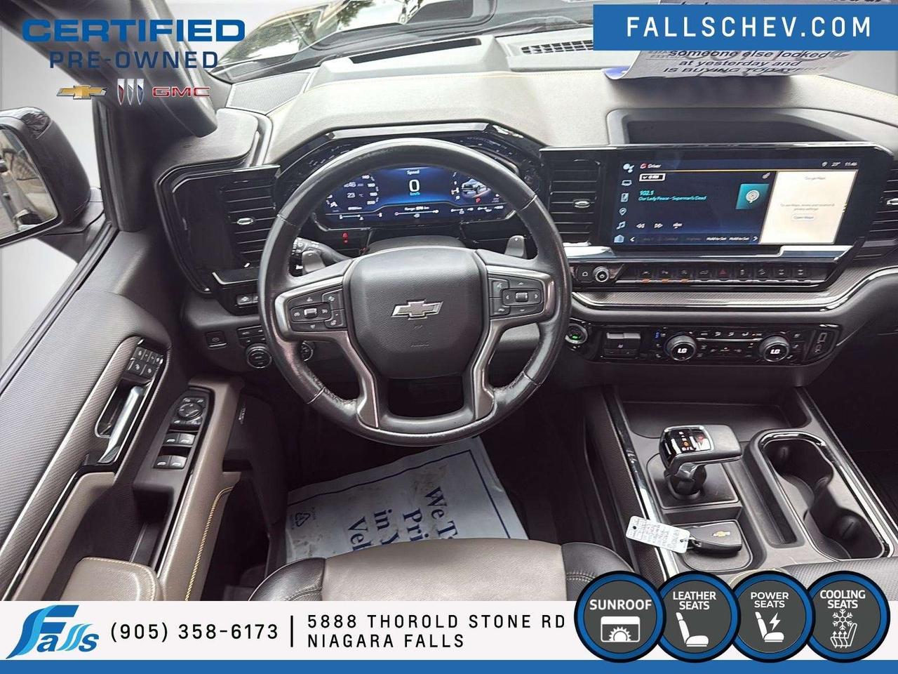2023 Chevrolet Silverado 1500 ZR2 6.2L,SUNROOF,LEATHER,P.SEATS,VENTED SEATS Photo
