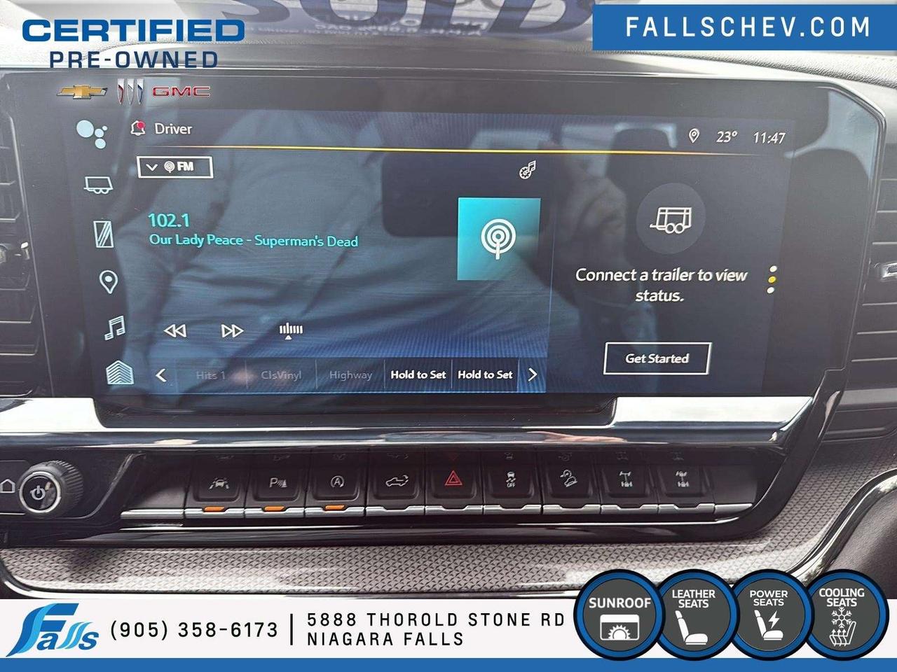 2023 Chevrolet Silverado 1500 ZR2 6.2L,SUNROOF,LEATHER,P.SEATS,VENTED SEATS Photo