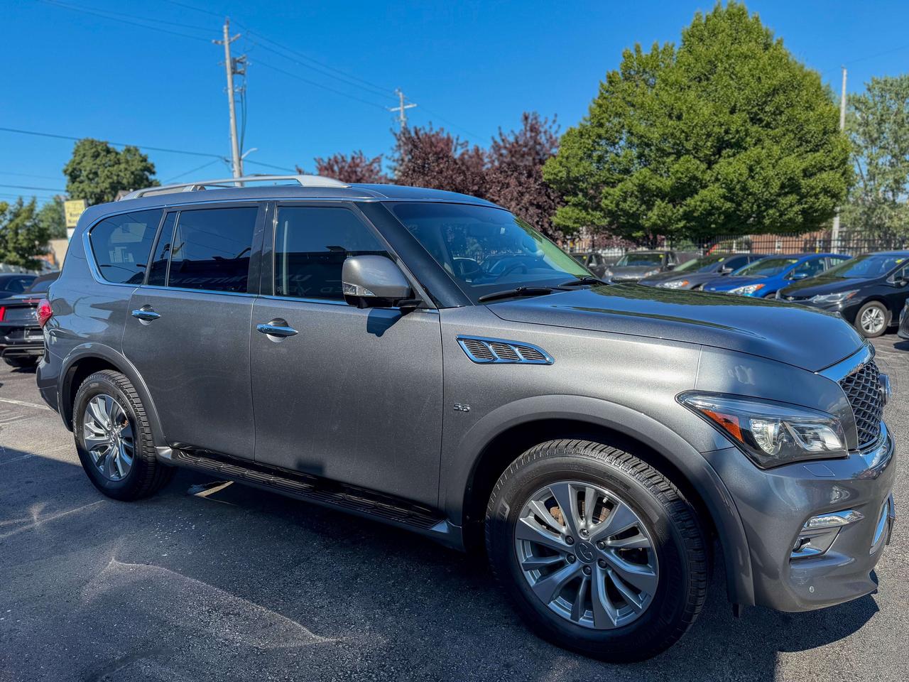 2017 Infiniti QX80 Limited/8 PASS/2 DVDS/NAVI/ROOF/360 CAMERA/REMOTE Photo