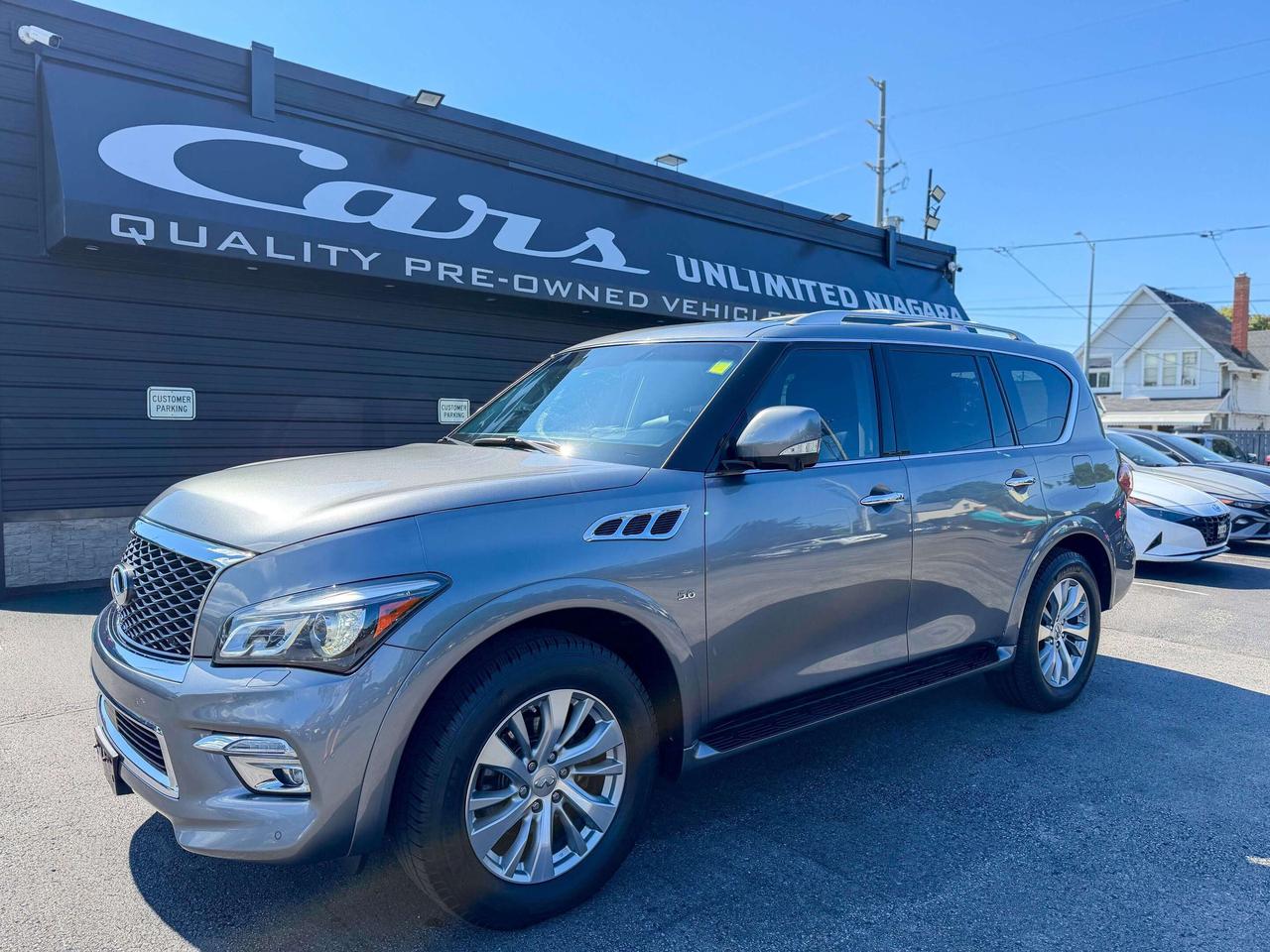 2017 Infiniti QX80 Limited/8 PASS/2 DVDS/NAVI/ROOF/360 CAMERA/REMOTE Photo