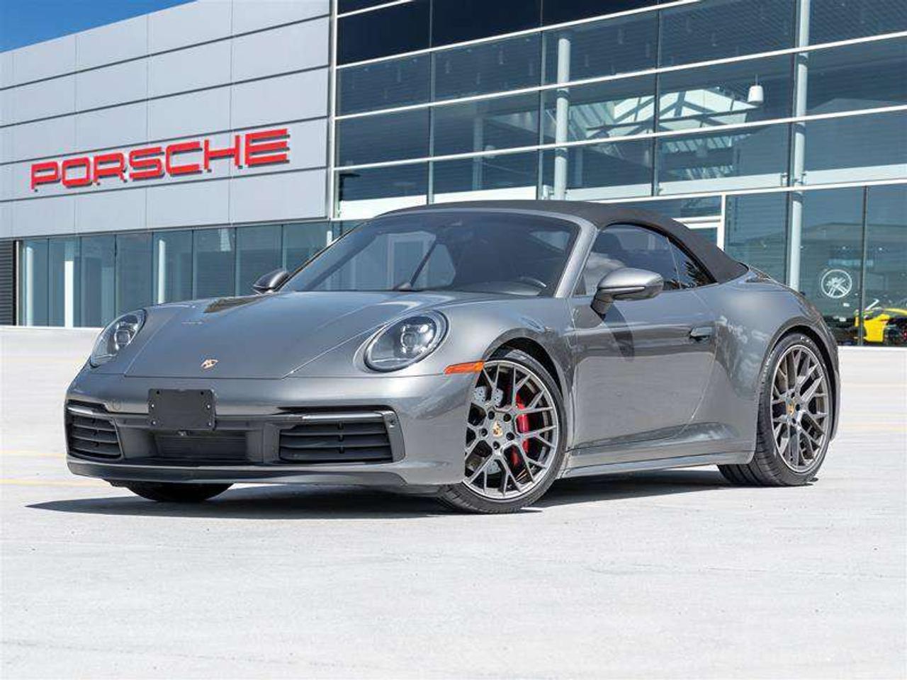 2021 Porsche 911 Carrera 4S Cabriolet Existing Warranty Until July 2027 Premium Pkg Sport Pkg Front Axle Lift System Photo1