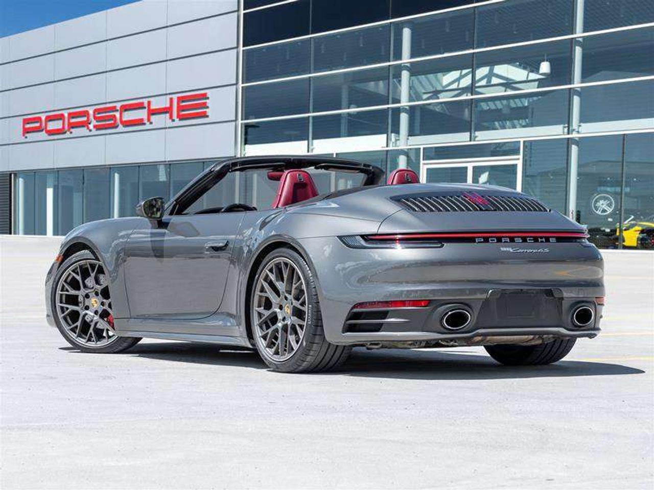 2021 Porsche 911 Carrera 4S Cabriolet Existing Warranty Until July 2027 Premium Pkg Sport Pkg Front Axle Lift System Photo4