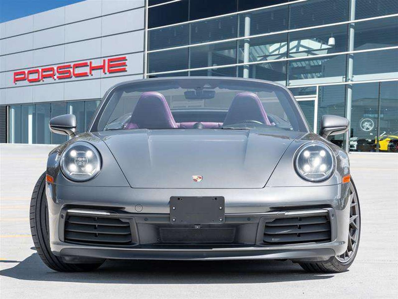 2021 Porsche 911 Carrera 4S Cabriolet Existing Warranty Until July 2027 Premium Pkg Sport Pkg Front Axle Lift System Photo