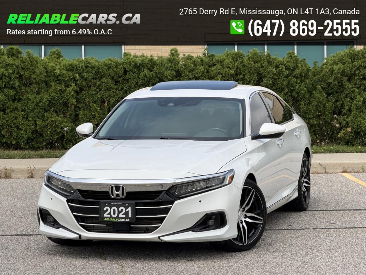 2021 Honda Accord TOURING | No-Accident | Leather | Cooling Seats | Photo