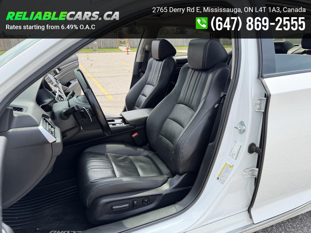 2021 Honda Accord TOURING | No-Accident | Leather | Cooling Seats | Photo5