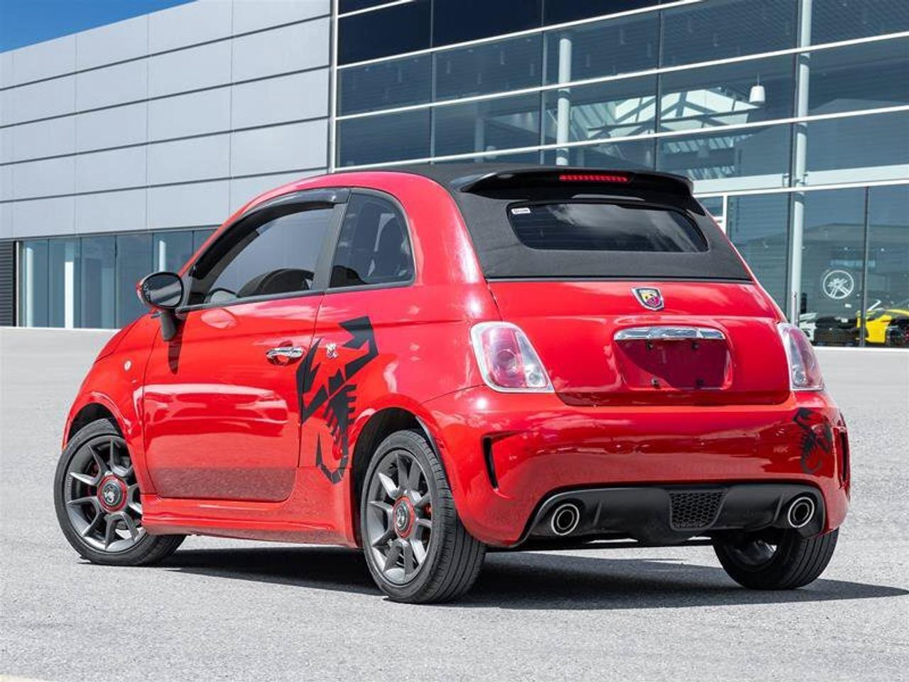 2013 Fiat 500 Abarth Power-Retractable Soft-Top Convertible Roof Photo3
