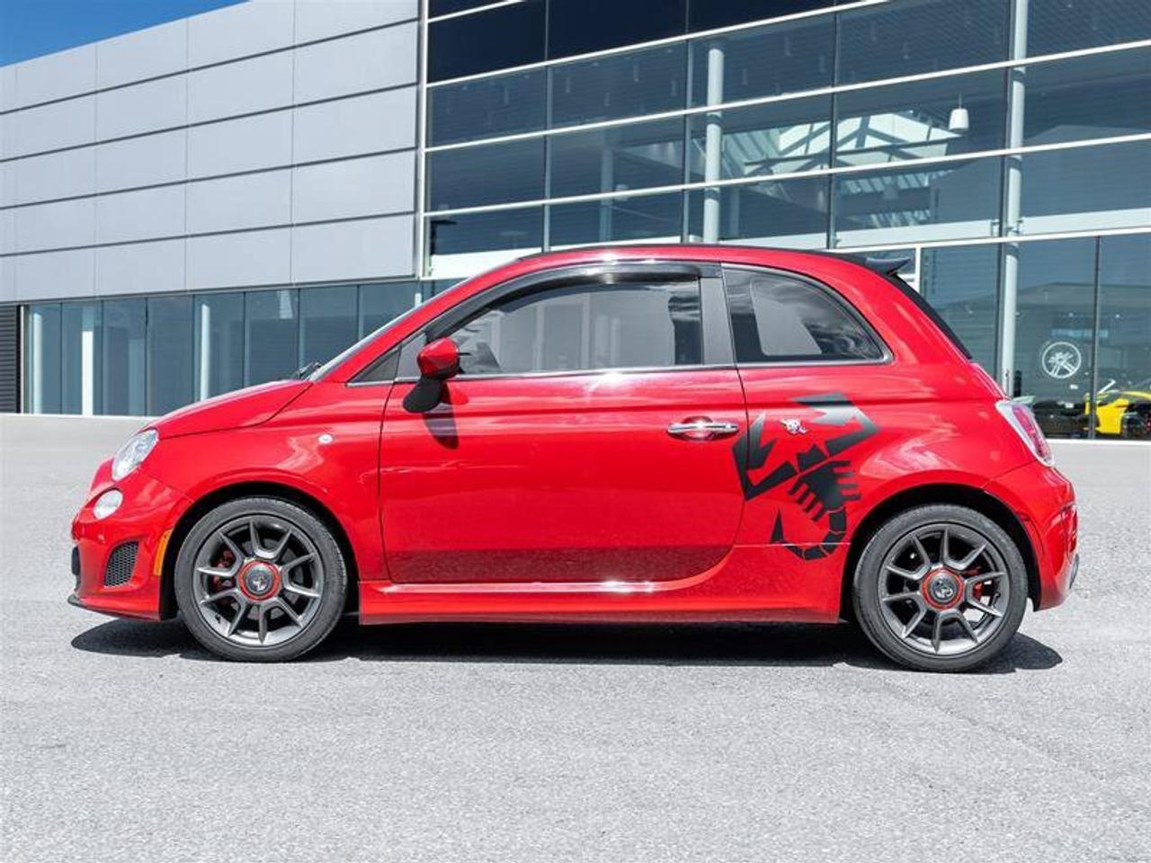 2013 Fiat 500 Abarth Power-Retractable Soft-Top Convertible Roof Photo2