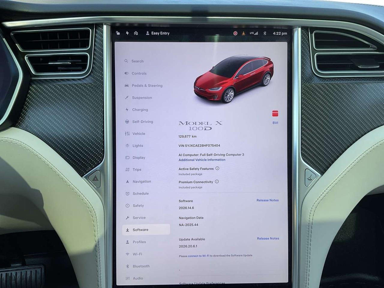 2017 Tesla Model X 100D - 7 PASS! LEATHER! NAV! CAMERAS! Photo