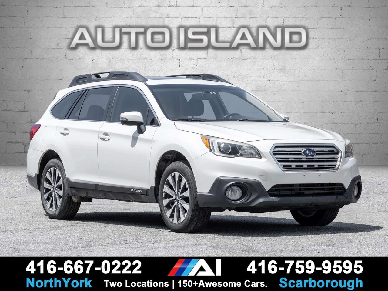 2015 Subaru Outback CVT 3.6R w/Limited & Tech Pkg, Nav, Camera, Leather, Sunroof Photo0