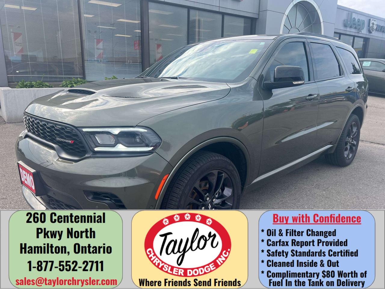 2026 Dodge Durango GT Plus *LTHR *NAVI *SUN *TOW *HARMON KARDON AUDIO Photo