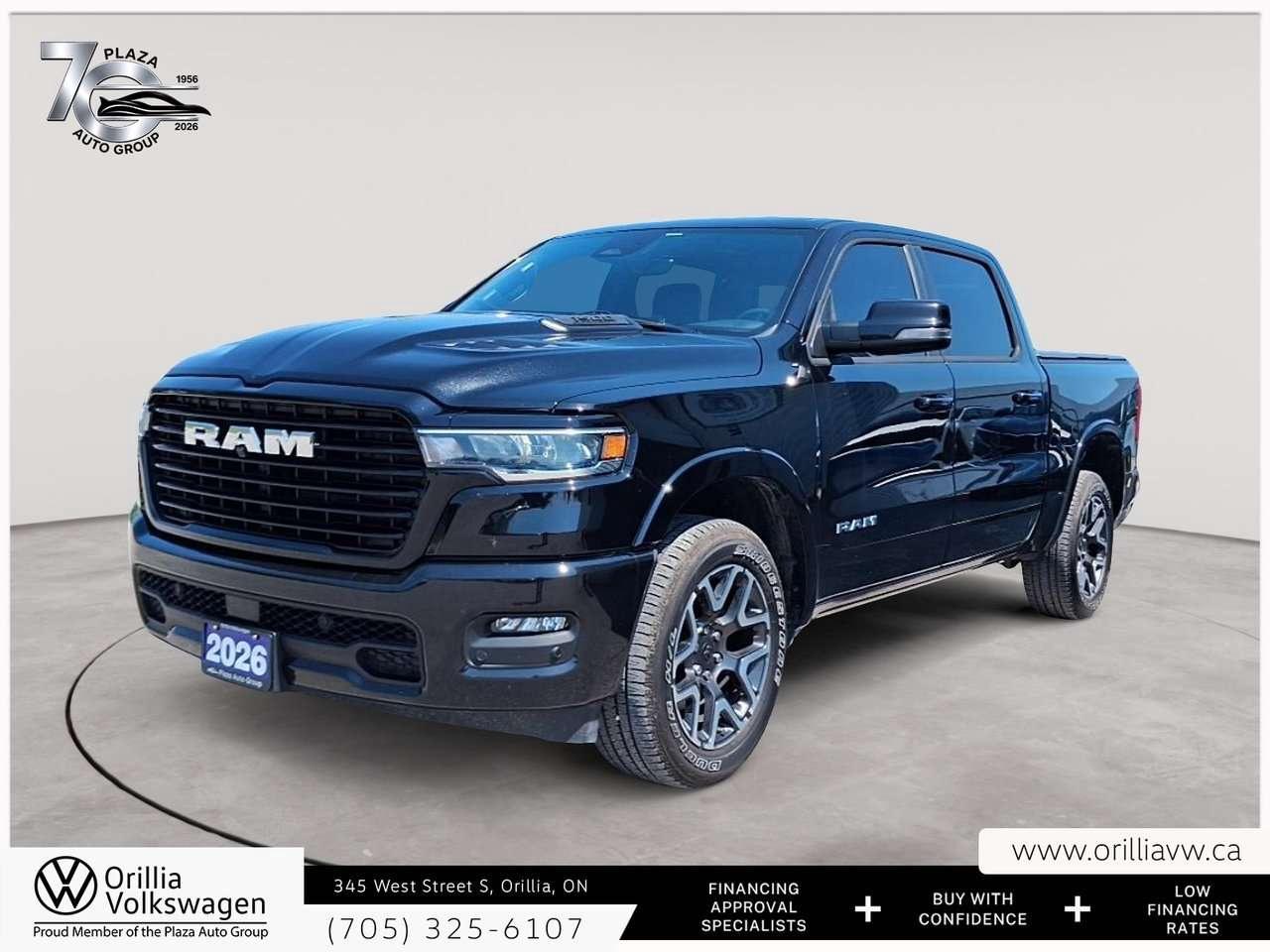 2026 RAM 1500 Laramie Panoramic Roof   Cooled Seats   Adaptive Cruise / Photo0