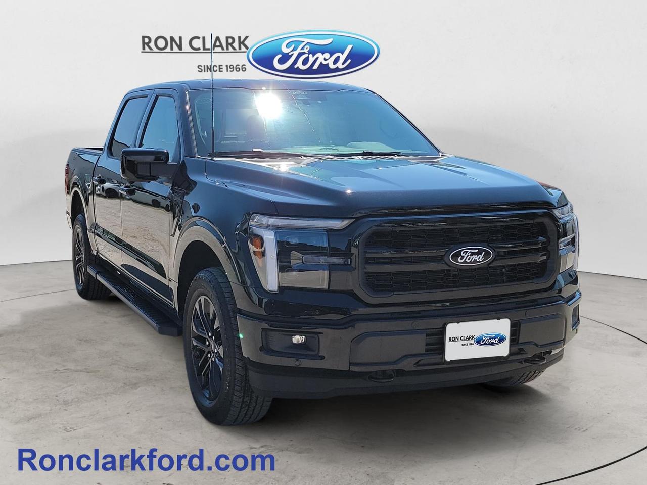 This 2026 Ford F-150 Lariat finished in stunning Agate Black Metallic with a Black ActiveX interior delivers the perfect combination of premium comfort, bold styling, and legendary Ford capability. Powered by the proven 5.0L V8 engine and paired with a smooth 10-speed automatic transmission, this F-150 is ready to handle everything from the daily commute to weekend adventures. The desirable 502A Equipment Group adds an impressive selection of premium features and technology, while the Lariat Black Appearance Package gives the truck a sleek, aggressive, blacked-out look. Inside, you’ll enjoy the premium B&O Sound System, convenient wireless charging pad, and versatile Mobile Office Package, making it easy to stay comfortable, connected, and productive wherever the road takes you. A 90-day BlueCruise trial provides hands-free highway driving capability on compatible roads, adding another level of convenience to your drive. The Bed Utility Package further enhances the truck’s versatility and includes the innovative Pro Access Tailgate, designed to make accessing cargo in the bed easier than ever. With powerful V8 performance, upscale Lariat appointments, advanced technology, and head-turning blacked-out styling, this 2026 Ford F-150 Lariat is an outstanding choice for anyone looking for a truck that works hard and looks great doing it.Come to the dealer you can trust.60 years and counting Ron Clark Ford & Jayco RV is known for great value and being best in customer service! We serve and deliver all over Ontario including destinations such as Wyoming, Petrolia, Sarnia, London, Guelph, Kitchener-Waterloo, Hamilton, GTA, Ottawa & Chatham-Kent. Call or visit us at RON CLARK FORD & JAYCO RV to view and test drive today! RON CLARK FORD where else!!