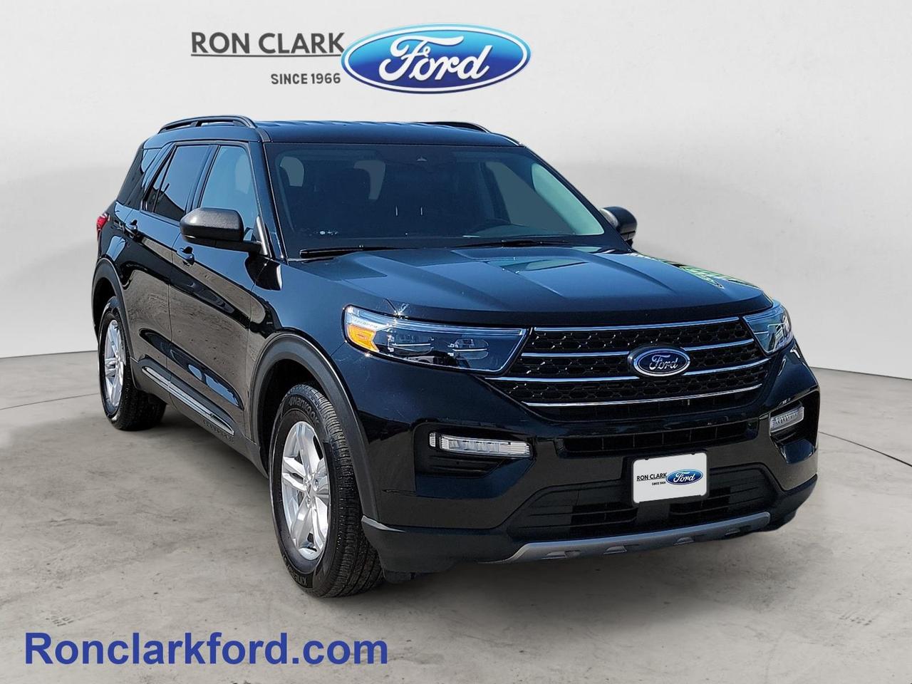 Finished in timeless Agate Black with a refined Ebony interior, this pre-owned Ford Explorer XLT 4WD is a versatile SUV thats ready for everything from daily commuting to weekend family adventures. Powered by a responsive 2.3L EcoBoost engine paired with a smooth 10-speed automatic transmission, it delivers the confidence of four-wheel drive along with impressive efficiency and capability.Designed with comfort and convenience in mind, this Explorer features power heated mirrors, roof rails, remote start, a heated steering wheel, and heated power front seats to make every drive more enjoyable. The versatile second-row 35/30/35 split-folding bench provides flexible seating and cargo options, making it easy to adapt to passengers or gear.Safety and driver assistance are front and center with Adaptive Cruise Control, Lane Keeping System, Pre-Collision Assist, Hill Start Assist, rear parking sensors, and a reverse camera system, helping provide added confidence wherever the road takes you. SYNC 3 keeps you connected with intuitive access to your apps, navigation, and hands-free communication.If youre searching for a well-equipped SUV that offers comfort, capability, and the latest technology, this Ford Explorer XLT 4WD is ready for your next adventure.All Pre-Owned vehicles come standard with one key. If we received additional keys from the previous owner they will be with the vehicle upon delivery at no cost. Additional keys may be purchased at customers request and expense.Come to the dealer you can trust. 60 years and counting Ron Clark Ford & Jayco RV is known for great value and being best in customer service! We serve and deliver all over Ontario including destinations such as Wyoming, Petrolia, Sarnia, London, Guelph, Kitchener-Waterloo, Hamilton, GTA, Ottawa & Chatham-Kent. Call or visit us at RON CLARK FORD & JAYCO RV to view and test drive today! RON CLARK FORD where else!!