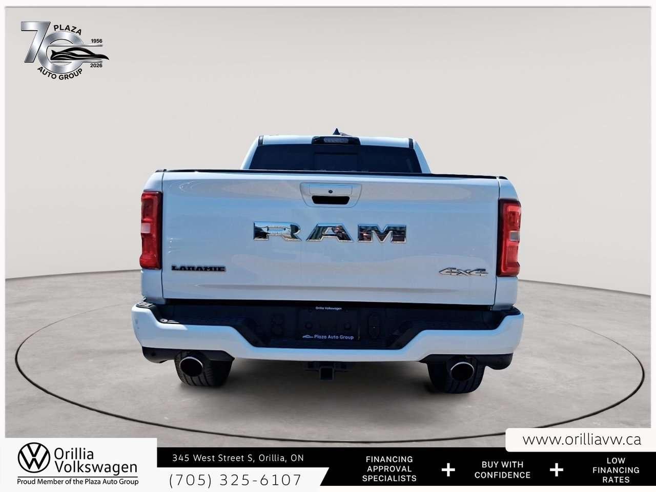 2025 RAM 1500 Laramie Trailer Tow Group   360 Camera   Heated Leather Seats / Photo