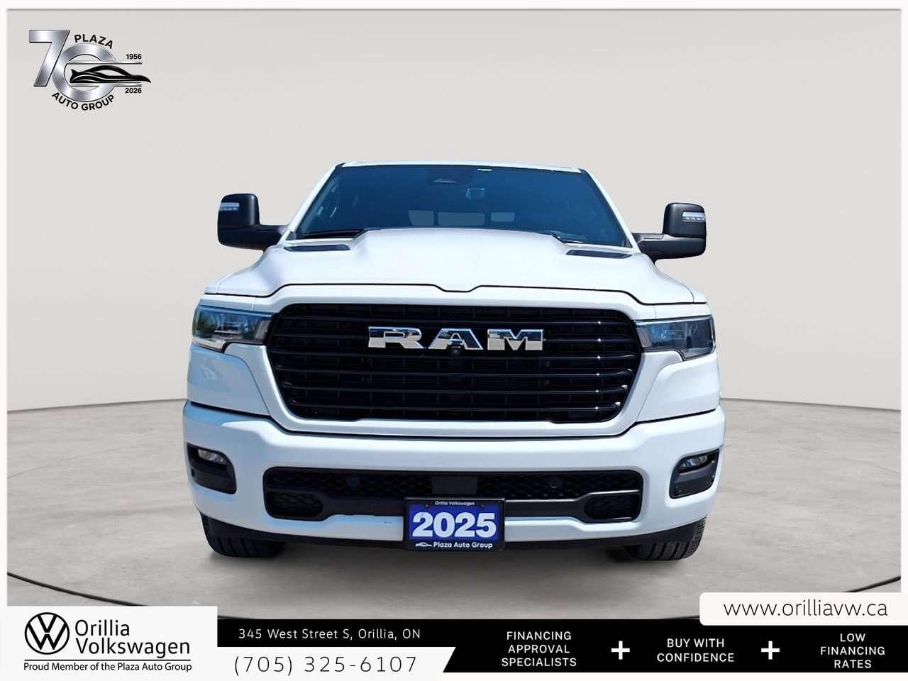 2025 RAM 1500 Laramie Trailer Tow Group   360 Camera   Heated Leather Seats / Photo
