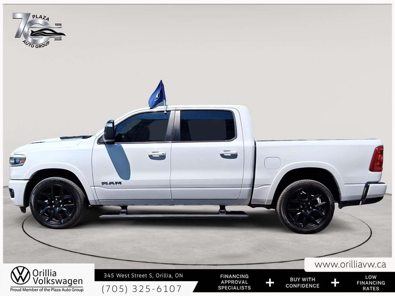 2025 RAM 1500 Laramie Trailer Tow Group   360 Camera   Heated Leather Seats / Photo3