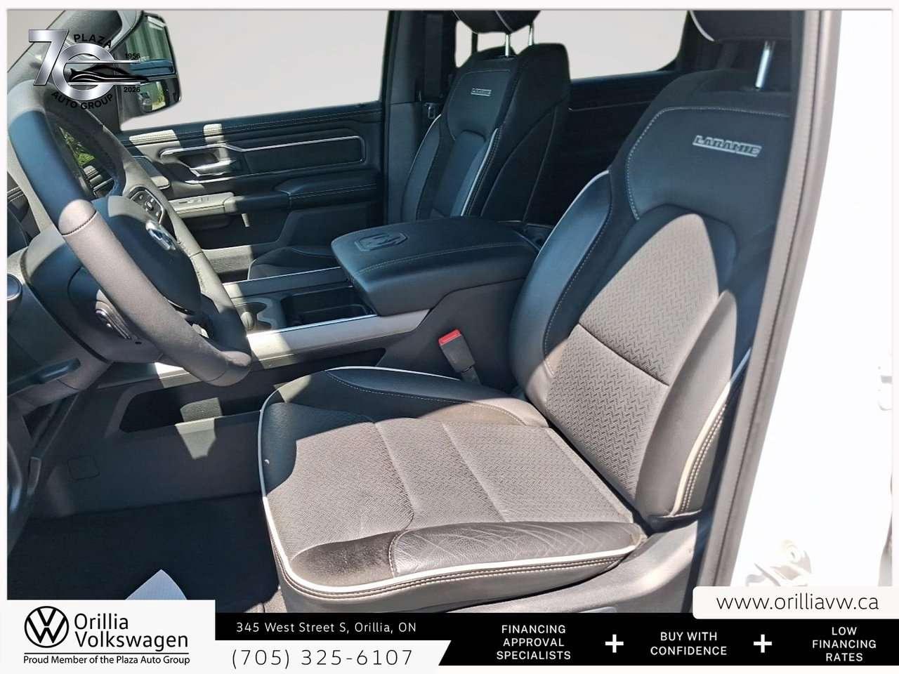 2025 RAM 1500 Laramie Trailer Tow Group   360 Camera   Heated Leather Seats / Photo