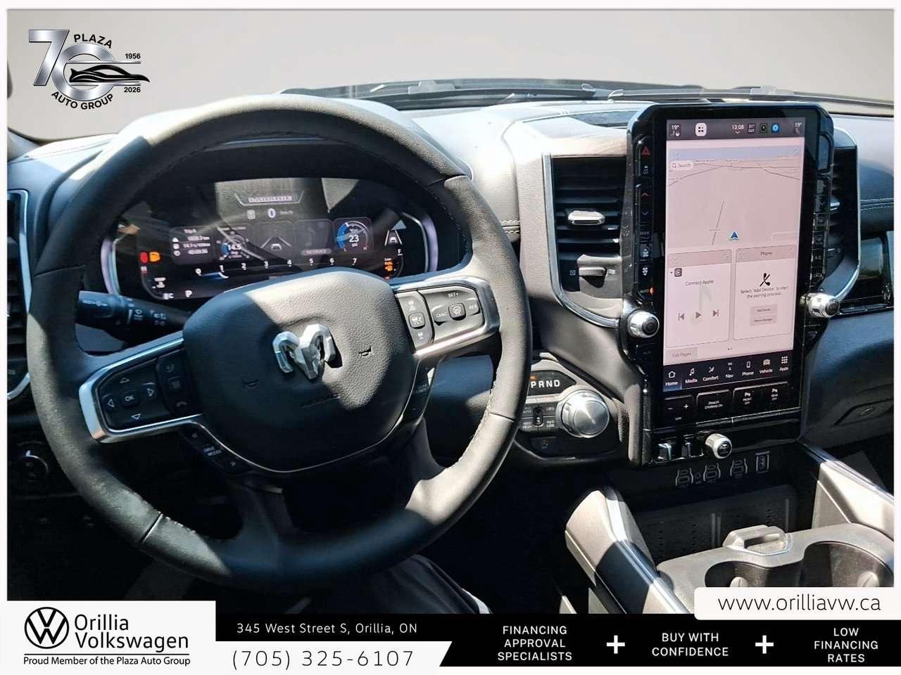 2025 RAM 1500 Laramie Trailer Tow Group   360 Camera   Heated Leather Seats / Photo