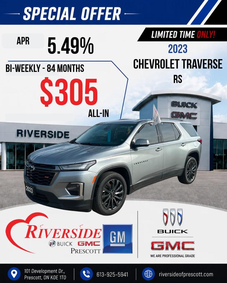 2023 Chevrolet Traverse RS All-Wheel Drive Photo0