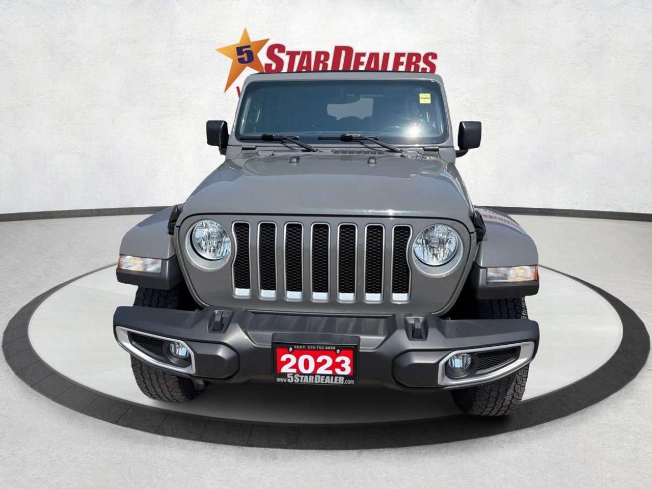 2023 Jeep Wrangler Sahara POWER SLIDING ROOF MUST SEE HOW COOL! Photo1