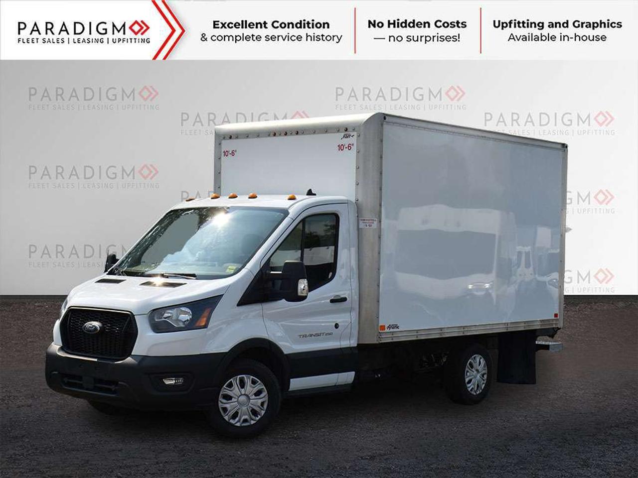 2023 Ford Transit Cargo Van Cube Standard 12' Box Truck Photo0
