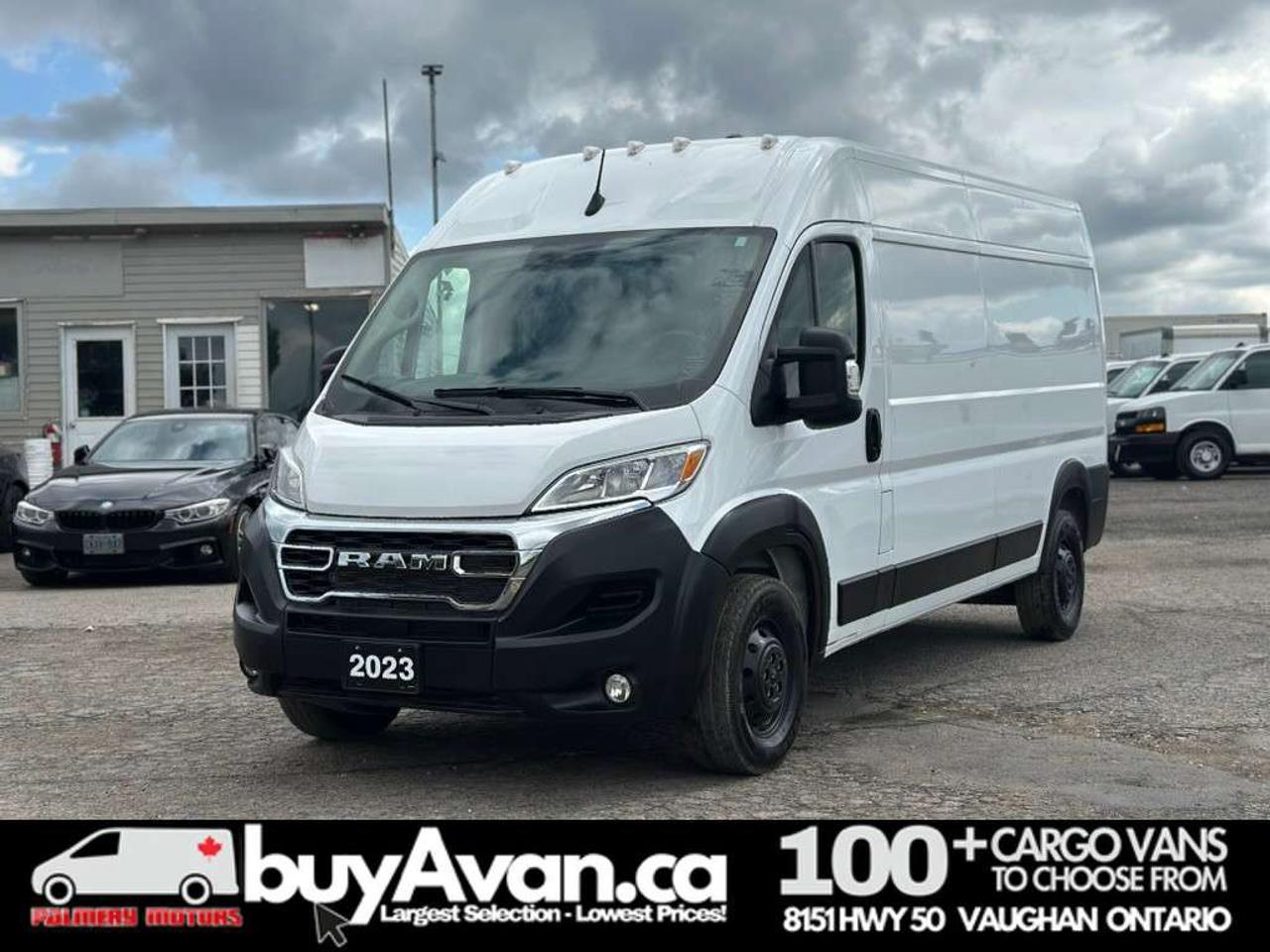 2023 RAM ProMaster 3500 159WB High Roof Divider + Shelves *NO ACCIDENTS* Photo