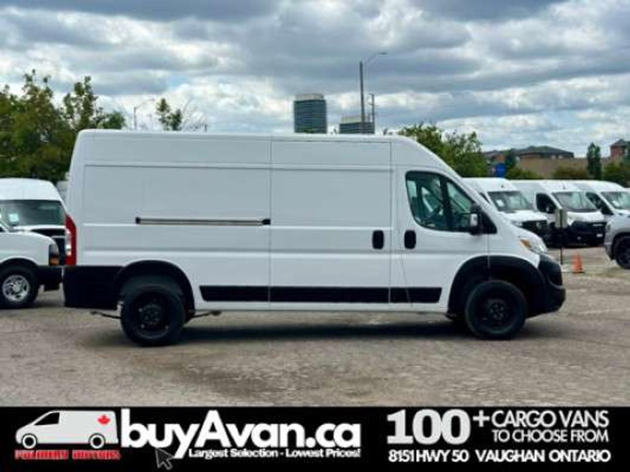 2023 RAM ProMaster 3500 159WB High Roof Divider + Shelves *NO ACCIDENTS* Photo