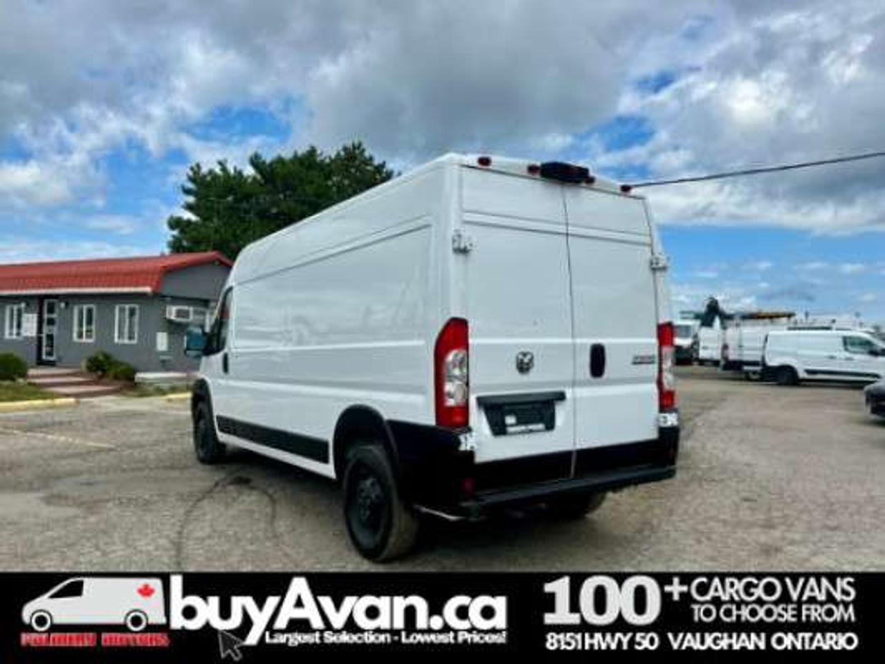 2023 RAM ProMaster 3500 159WB High Roof Divider + Shelves *NO ACCIDENTS* Photo