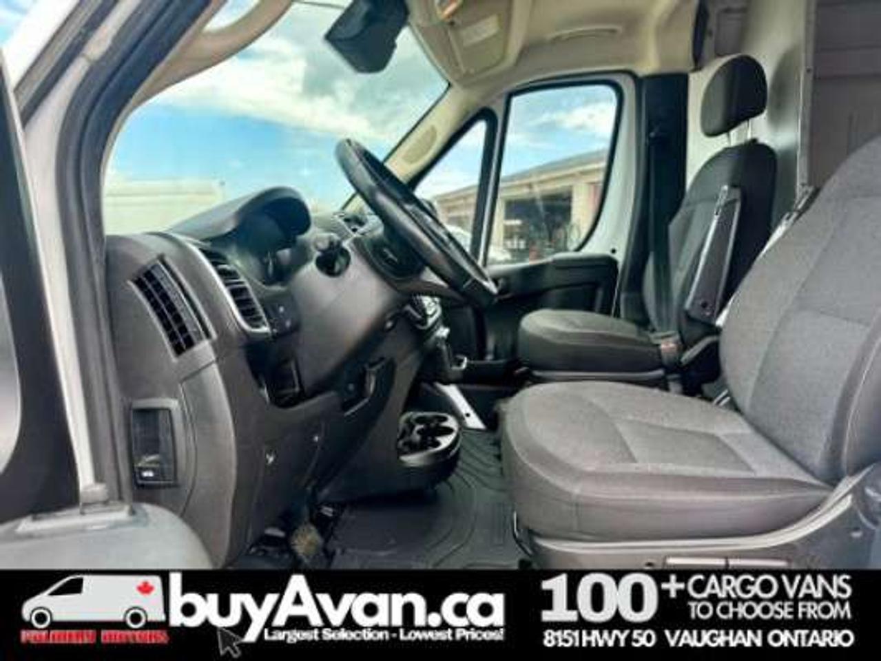 2023 RAM ProMaster 3500 159WB High Roof Divider + Shelves *NO ACCIDENTS* Photo