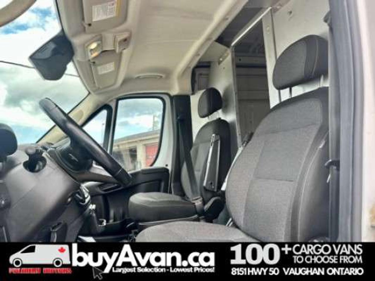 2023 RAM ProMaster 3500 159WB High Roof Divider + Shelves *NO ACCIDENTS* Photo