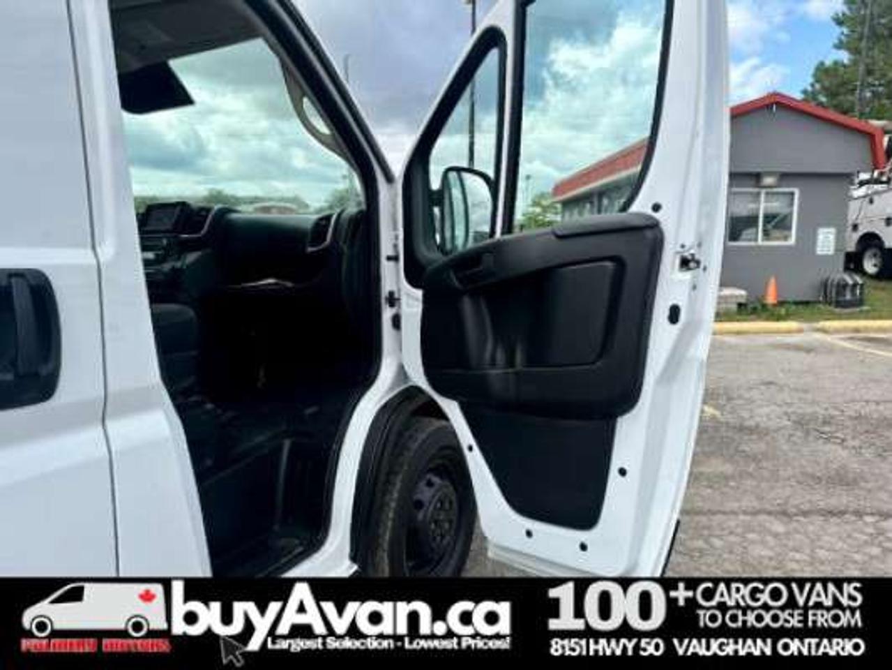 2023 RAM ProMaster 3500 159WB High Roof Divider + Shelves *NO ACCIDENTS* Photo