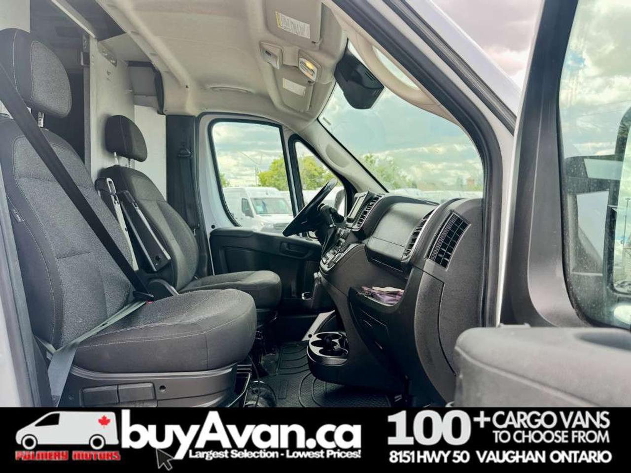 2023 RAM ProMaster 3500 159WB High Roof Divider + Shelves *NO ACCIDENTS* Photo