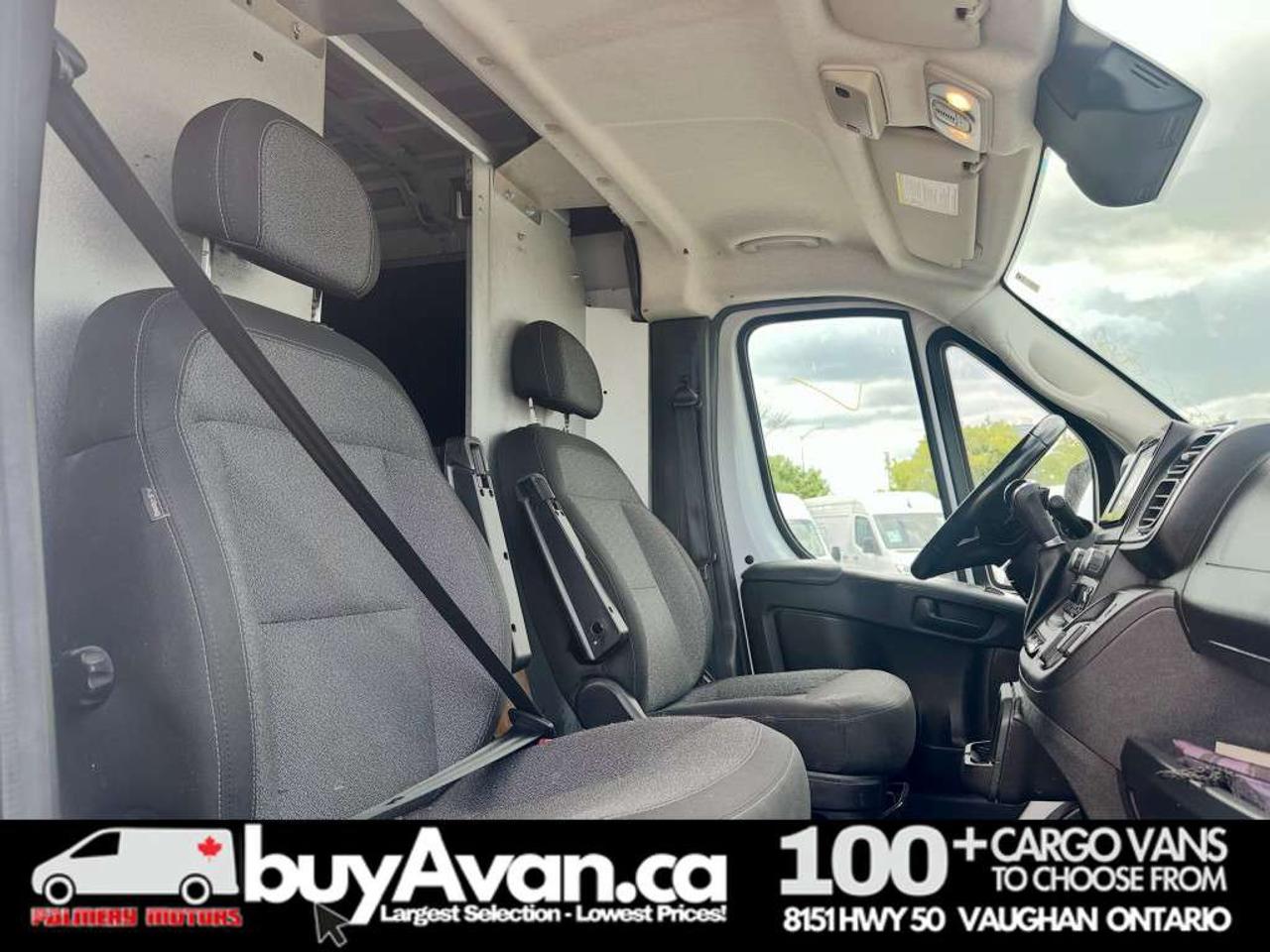 2023 RAM ProMaster 3500 159WB High Roof Divider + Shelves *NO ACCIDENTS* Photo
