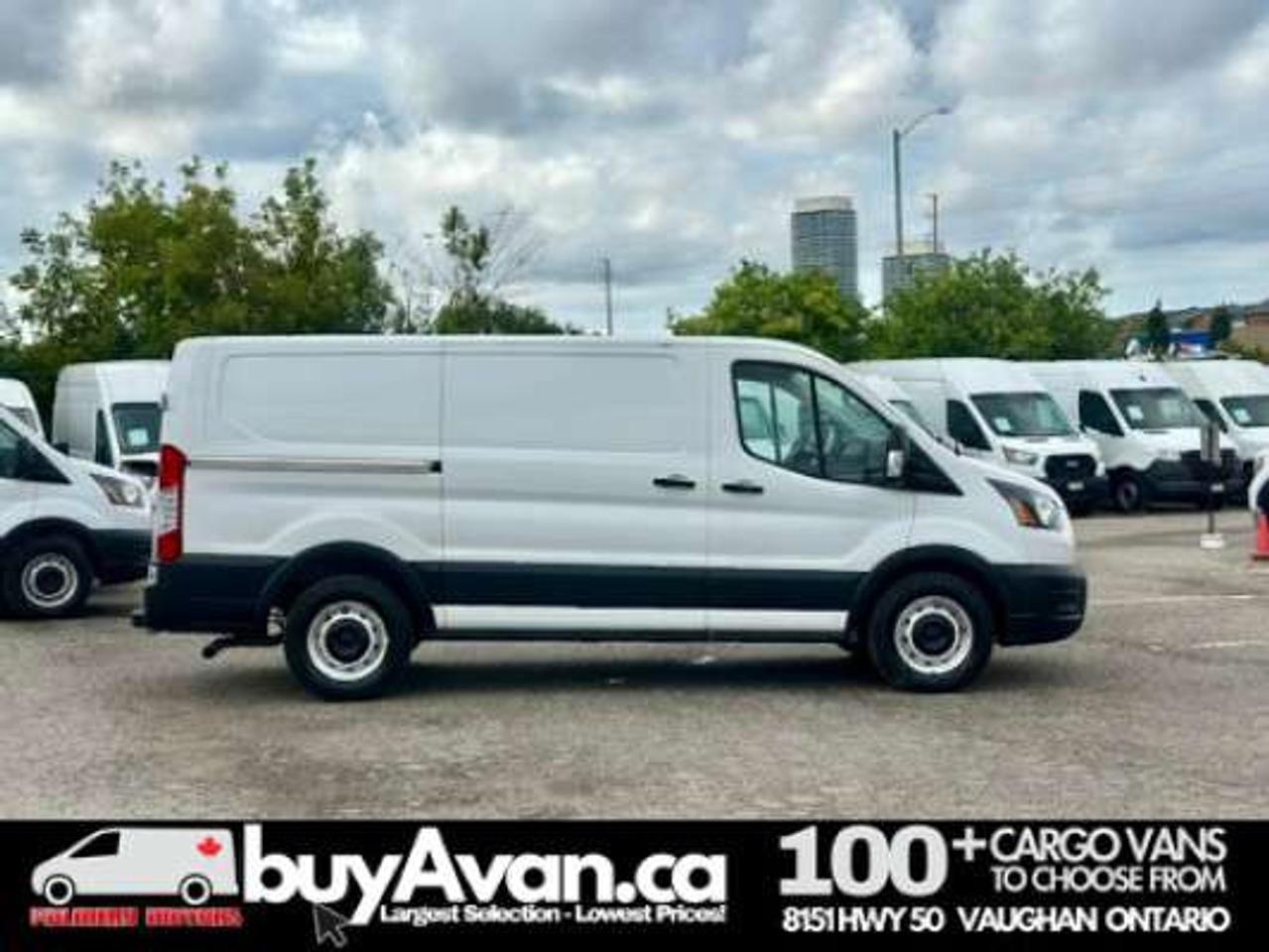 2020 Ford Transit Cargo Low Roof  Divider + Shelves *SAFETY INCLUDED* Photo