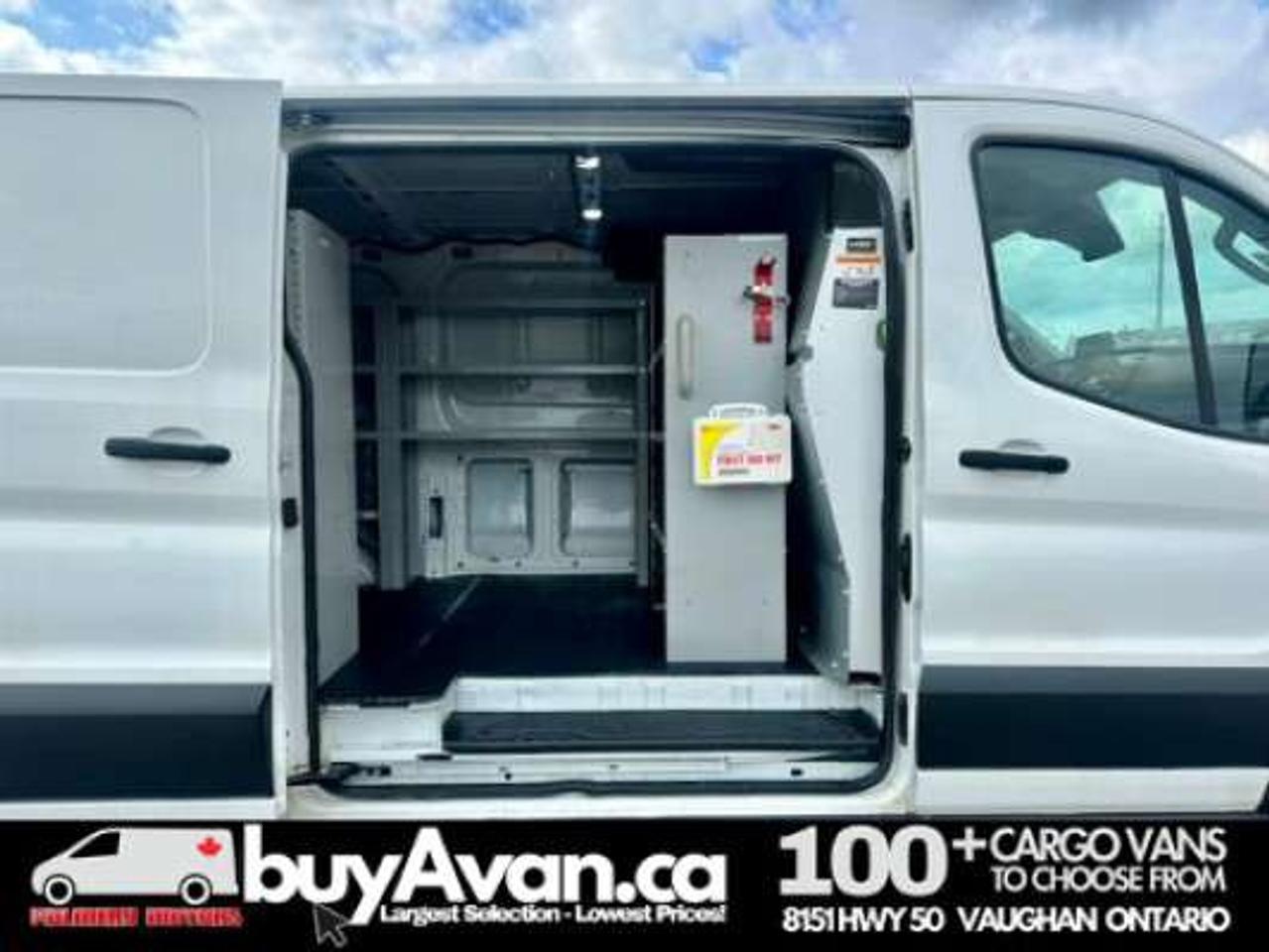2020 Ford Transit Cargo Low Roof  Divider + Shelves *SAFETY INCLUDED* Photo