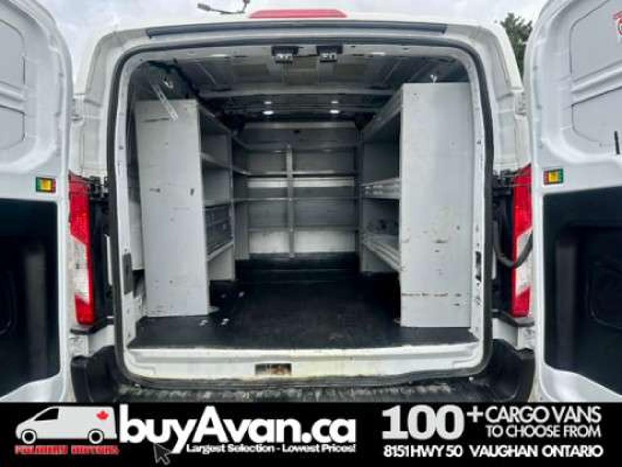 2020 Ford Transit Cargo Low Roof  Divider + Shelves *SAFETY INCLUDED* Photo