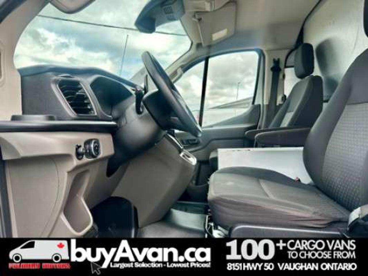 2020 Ford Transit Cargo Low Roof  Divider + Shelves *SAFETY INCLUDED* Photo