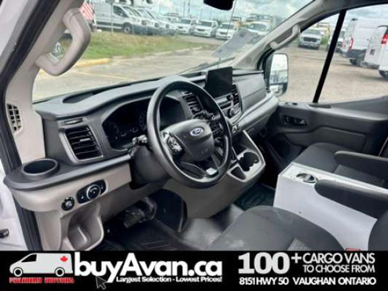 2020 Ford Transit Cargo Low Roof  Divider + Shelves *SAFETY INCLUDED* Photo