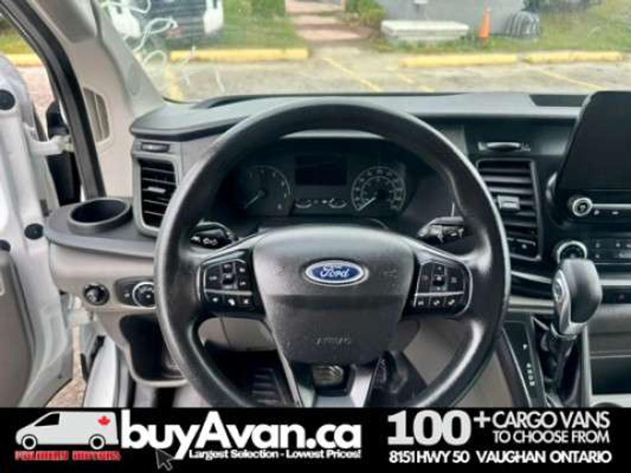 2020 Ford Transit Cargo Low Roof  Divider + Shelves *SAFETY INCLUDED* Photo