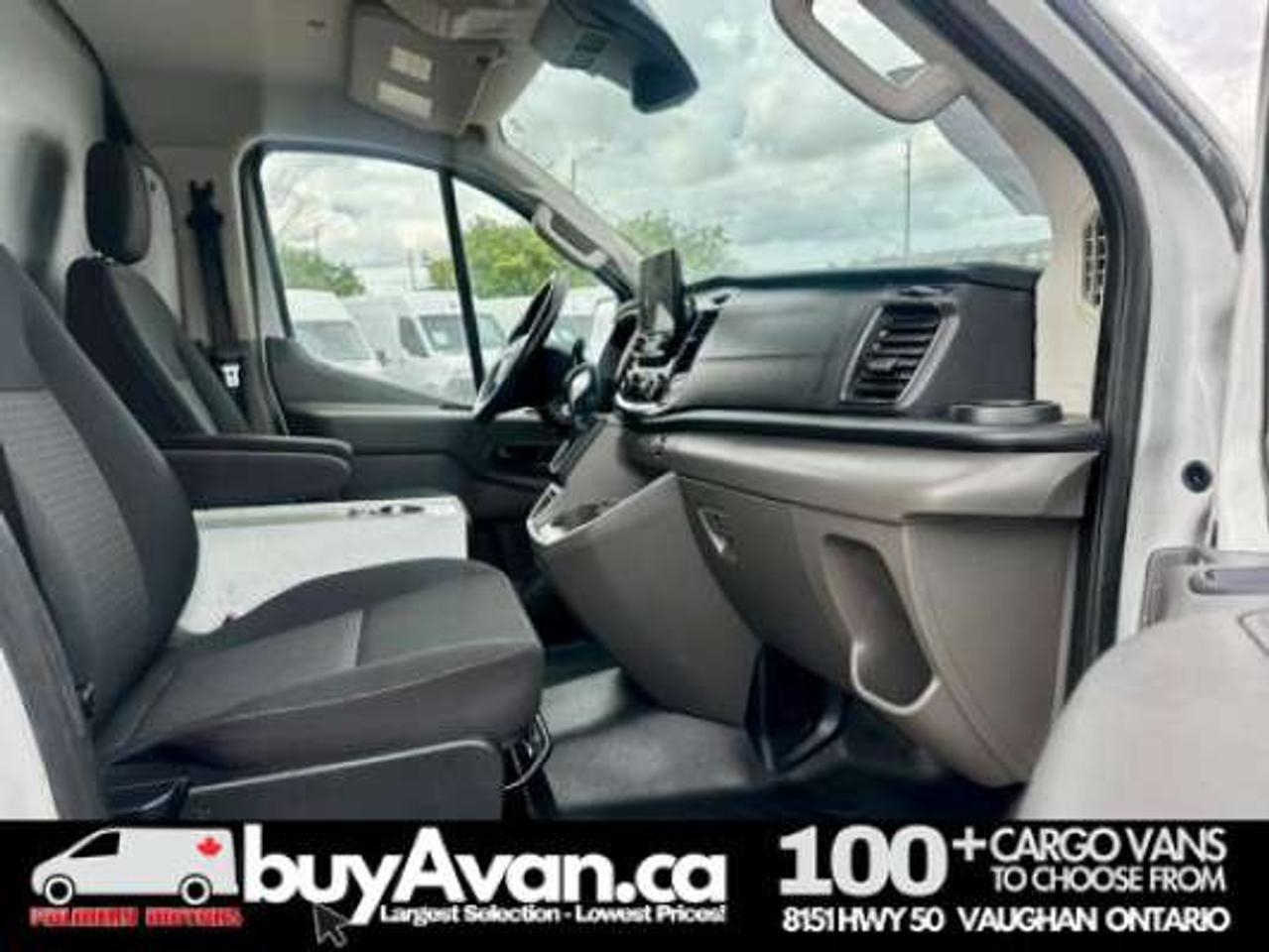 2020 Ford Transit Cargo Low Roof  Divider + Shelves *SAFETY INCLUDED* Photo