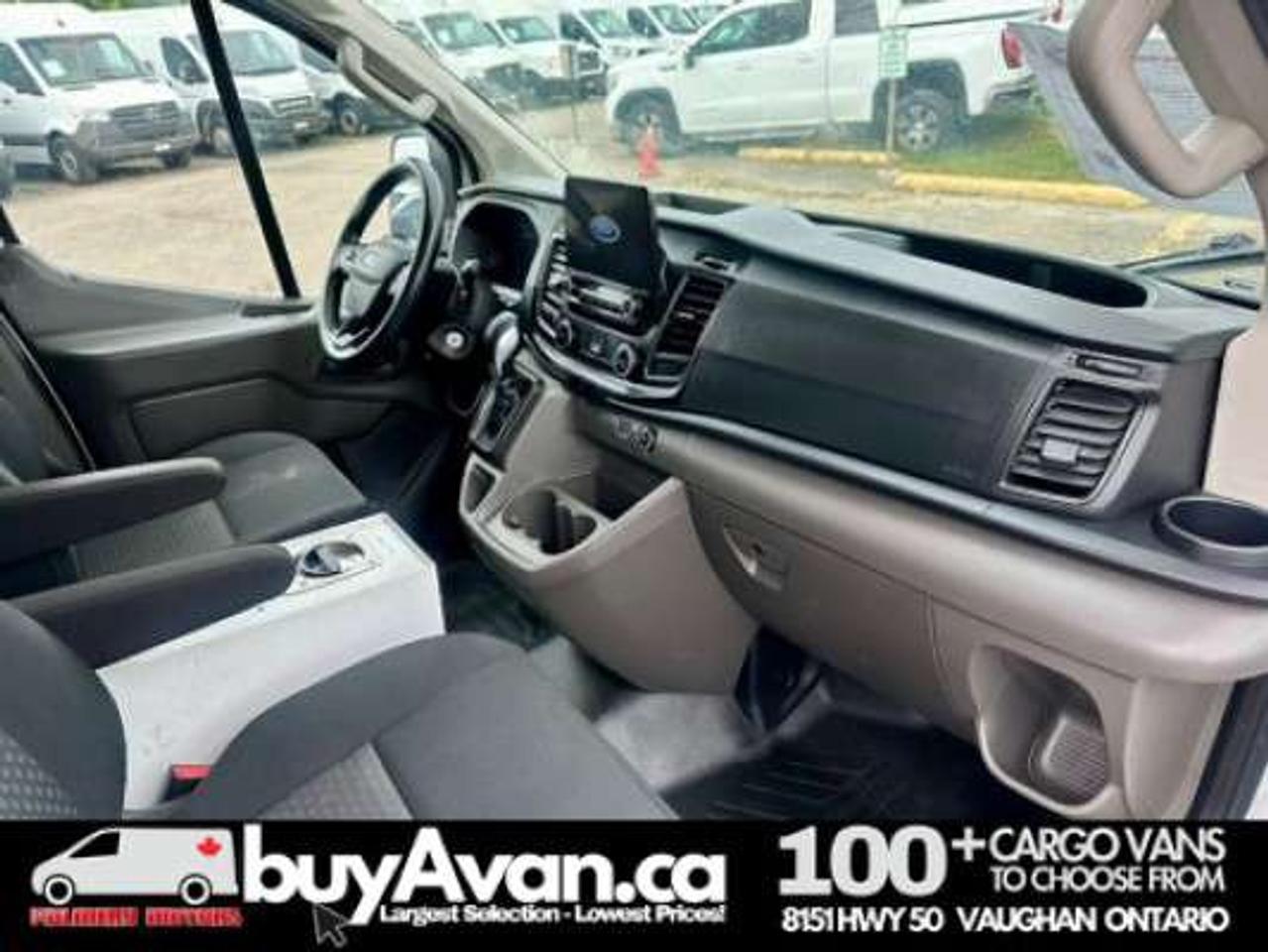 2020 Ford Transit Cargo Low Roof  Divider + Shelves *SAFETY INCLUDED* Photo