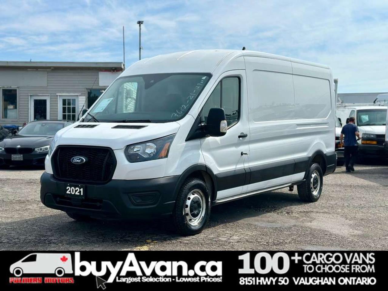 2021 Ford Transit T-250 Mid Roof 148WB + Divider * SAFETY INCLUDED* Photo