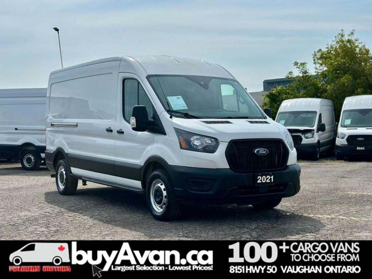 2021 Ford Transit T-250 Mid Roof 148WB + Divider * SAFETY INCLUDED* Photo