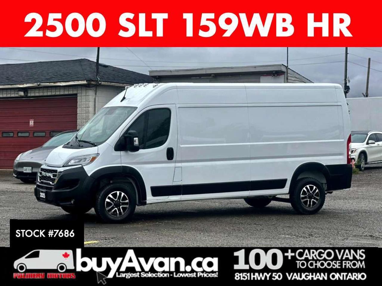 2025 RAM ProMaster 2500 SLT 159WB High Roof  *NO EXTRA FEES* Photo