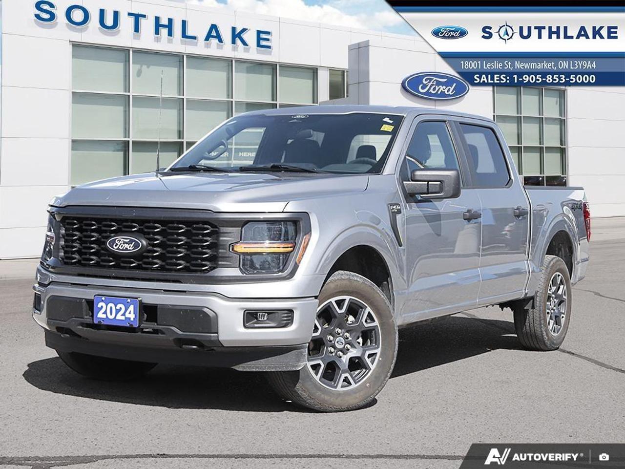 <p>Introducing the 2024 Ford F-150 STX, a bold truck that demands attention with its rugged design and striking presence. Finished in a classic color with a robust 4×4 drivetrain, this powerhouse delivers a smooth and commanding ride on any road.</p><p>The exterior of the F-150 STX is both functional and stylish, featuring alloy wheels and heated mirrors, while the SuperCrew 5.5' Box configuration offers ample room for your cargo needs. Inside, the cabin boasts a sophisticated black interior designed with comfort in mind, featuring amenities like air conditioning and power windows to enhance your driving experience.</p><p>In terms of technology, this Ford F-150 is equipped with a host of cutting-edge features, including a backup camera, navigation system, and Bluetooth connectivity, ensuring you stay connected and on course. Safety is prioritized with options such as pre-collision assist, lane and brake assist, parking sensors, and a trailer brake, providing peace of mind on every journey. Enjoy additional driver convenience with smart device integration, a wi-fi hotspot, and satellite radio for entertainment on the go.</p><p>For adventurers, contractors, and anyone in need of a reliable and well-equipped truck, the 2024 Ford F-150 STX is a perfect match. Contact Southlake Ford today to learn more about how this truck can meet your needs and get you behind the wheel of your new favorite vehicle.</p> <p>At Southlake Ford Lincoln we spend countless hours researching live market data to ensure the price you see here is a real, genuine, "BUY NOW" price. We believe that the better we price our vehicles the faster we sell them! We believe in transparency; we make our CarFax reports available to you at all times, no request necessary. Every one of our vehicles unless otherwise stated will come certified, professionally detailed, and with fresh oil and filter. </p>